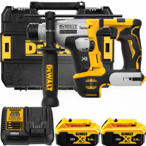 DEWALT 18V XR SDS-Plus 1,4 J aku vŕtacie kladivo, 2x 5,0 Ah DCH172P2-QW