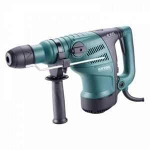 EXTOL INDUSTRIAL Vŕtacie a sekacie kladivo, SDS-max, príkon 1100 W, energia úderu 9 J, antivibračná rukoväť