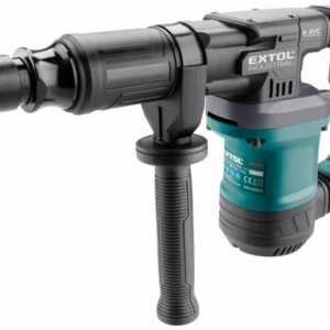 EXTOL INDUSTRIAL Kladivo sekacie, HEX 17mm, 1200W, energia úderu 14J, antivibračná rukoväť