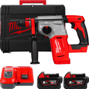 MILWAUKEE M18BLHX-502X M18 SDS-Plus vŕtacie kladivo 4-režimové s FIXTEC 4933478892