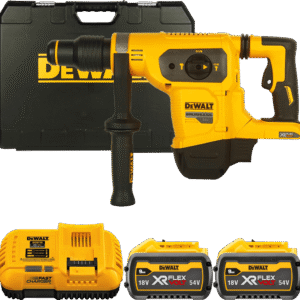 DEWALT 54V XR FLEXVOLT SDS-Max 6,1 J aku kombinované kladivo, 2x 9,0 Ah DCH481X2-QW