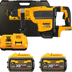 DEWALT 54V XR FLEXVOLT SDS-Max 10,5 J aku kombinované kladivo, 2x 9,0 Ah DCH614X2-QW