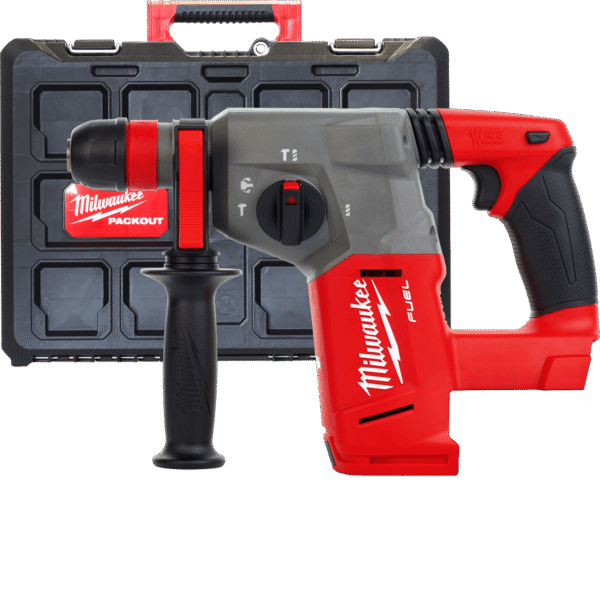 MILWAUKEE M18CHX-0X M18 FUEL SDS-Plus vŕtacie kladivo 4-režimové s FIXTEC 4933451430
