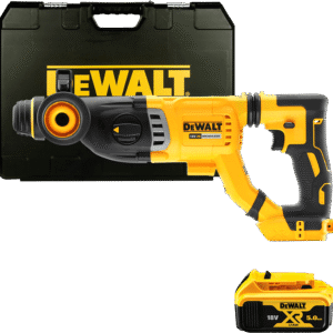 DEWALT 18V XR SDS-Plus 3,0 J aku kombinované kladivo, 1x 5,0 Ah DCH263P1-QW